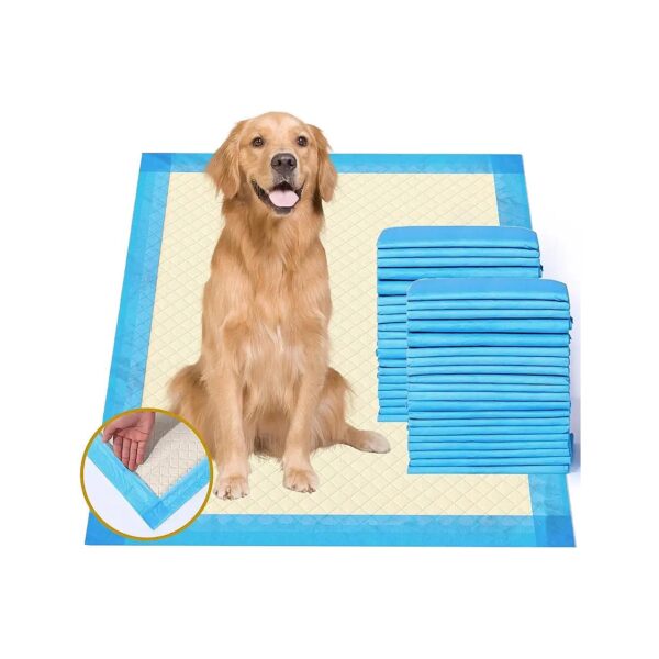 Extra Large Ultra Absorbent Pet Training Pads for Dogs, Puppies, Cats, and Rabbits