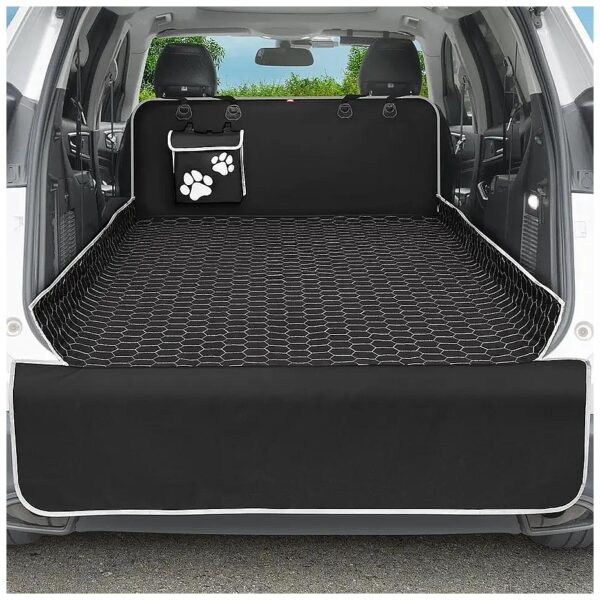 Extra Large Waterproof SUV Cargo Liner Cover for Dogs with Adjustable Pocket