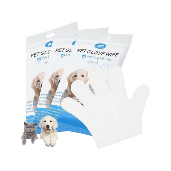 Extra Thick Pet Cleaning Wipes for Dogs and Cats with EDI Water and Tea Tree Extract