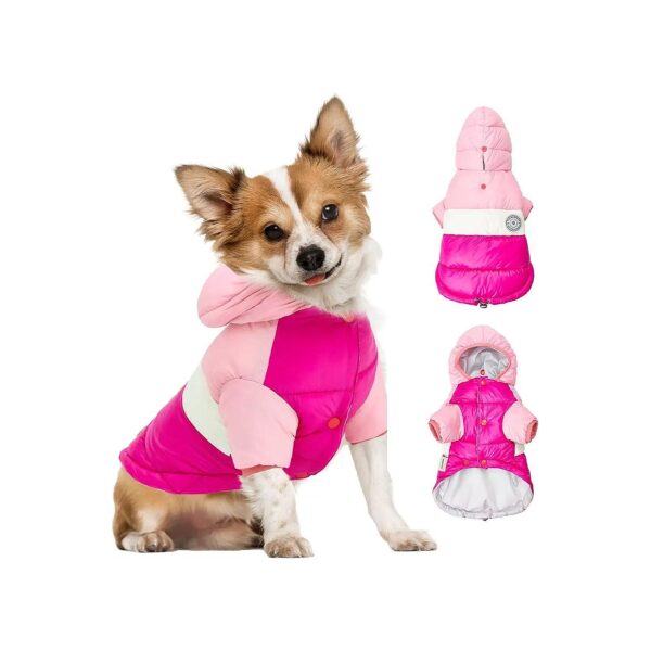 Extra Warm Waterproof Winter Dog Coat for Small Medium Dogs Boys or Girls