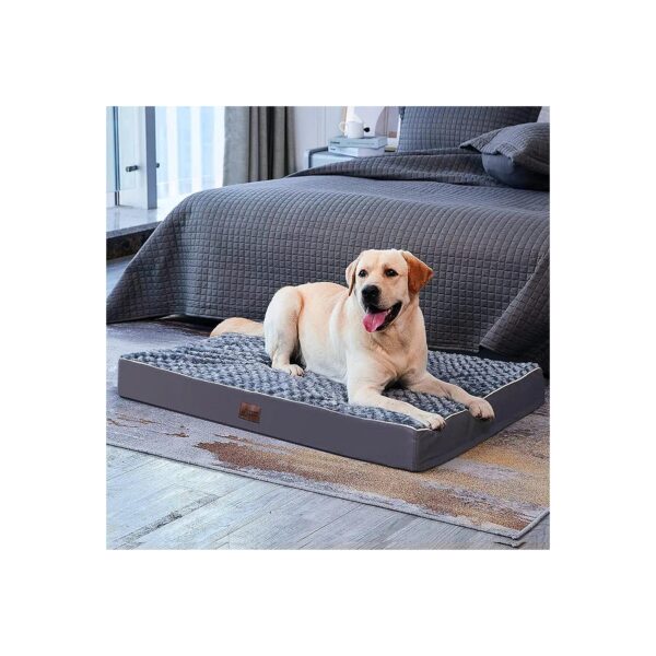 Extra-Large Dog Bed with Orthopedic Support and Waterproof Cover for Maximum Comfort