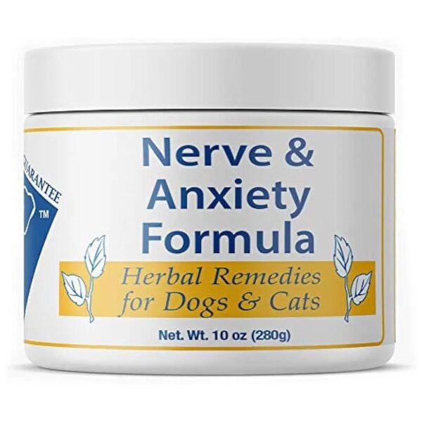 Fast Calming Herbal Pet Remedy for Dog Anxiety Nerve Relief