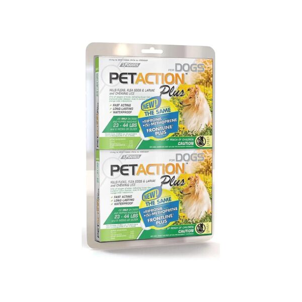 Fast-Acting Flea and Tick Control for Medium Dogs 23-44 Lbs