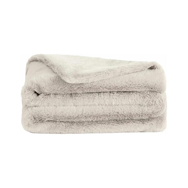 Faux Fur Pet Blanket for Coaching, Crate, and Bed Cover