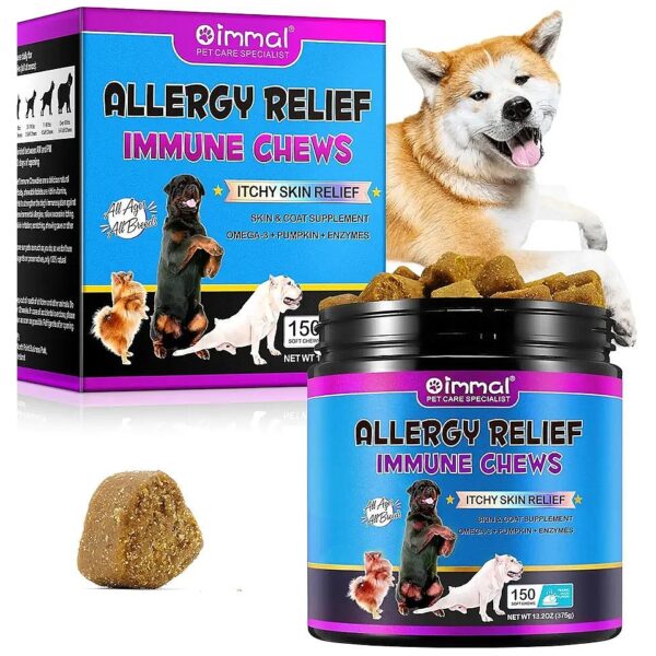 Fish Oil and Pumpkin Enzymes for Dog Allergy and Itch Relief