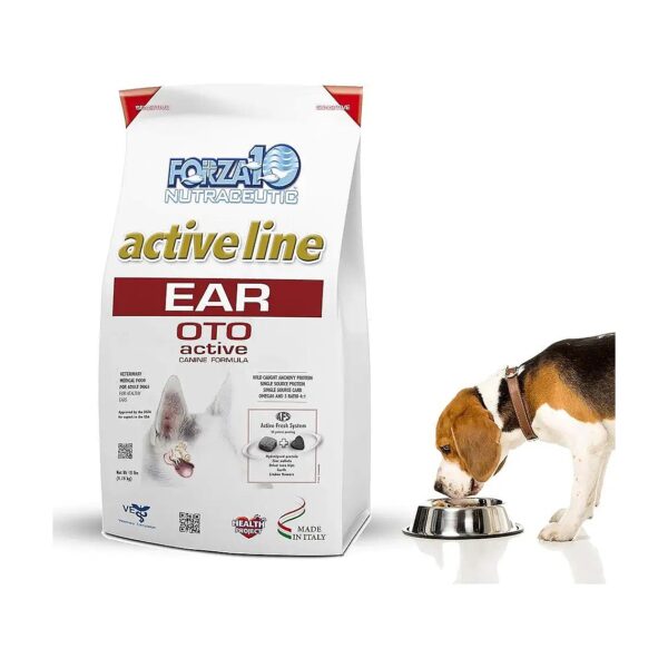 Fish Protein Dog Food for Adult Dogs with Itchy or Smelly Ears and Otic Health