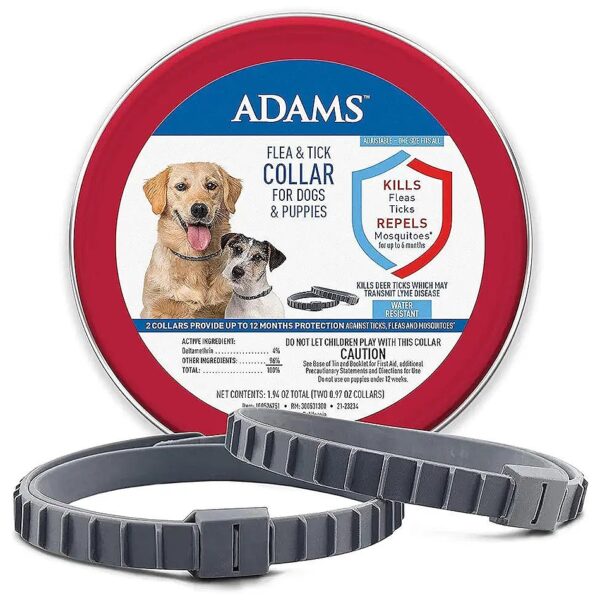 Flea and Tick Collar for Dogs and Puppies - 12 Month Protection