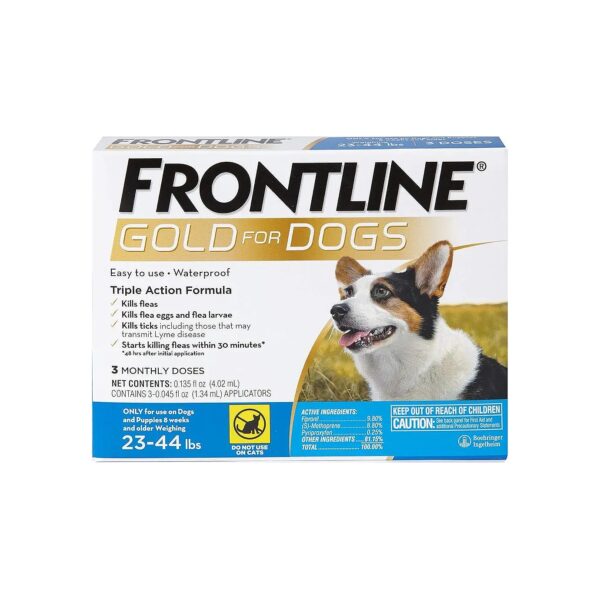 Flea and Tick Treatment for Medium-Sized Dogs up to 44lbs