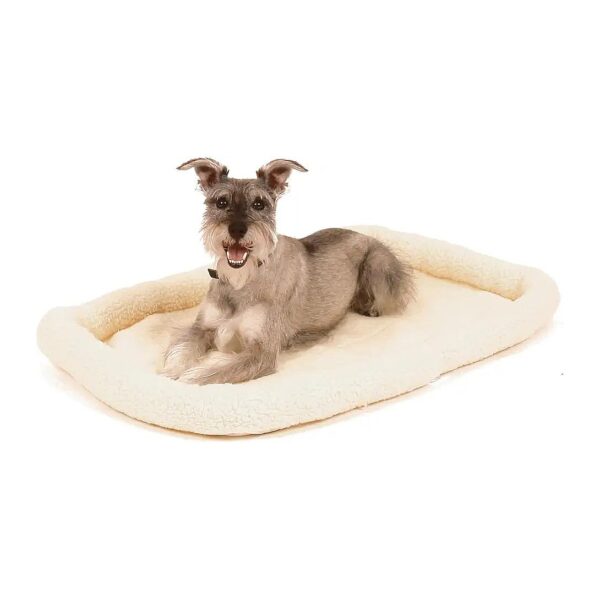 Fleece Pet Bed for Medium Breed Dogs with Machine Washable Design