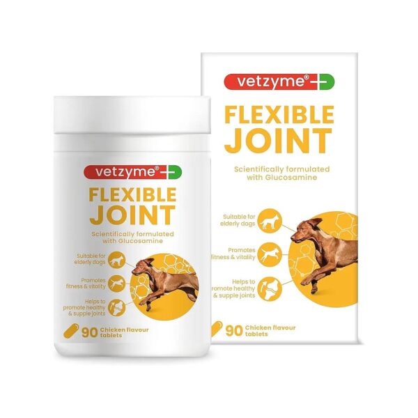 Flexible Joint Tablets with Omega 3 and Glucosamine for Joint Mobility