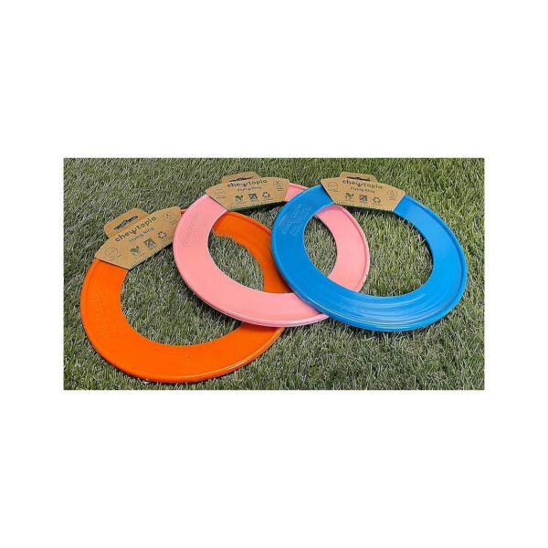 Flexible Throw Ring Flying Frisbee Dog Toy for Interactive PlayFetch and Exercise