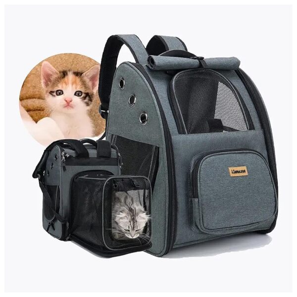 Foldable Airline Approved Pet Carrier Bag for Large Animals up to 18 lbs