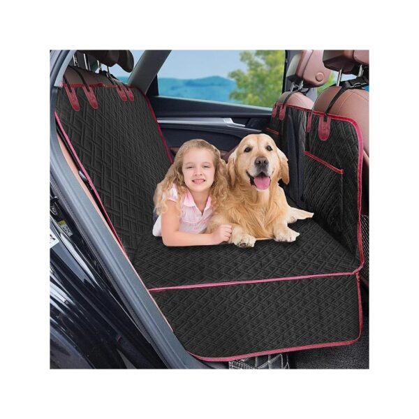 Foldable and Non-Slip Dog Seat Cover Extender for Back Seat, Perfect for Cars and SUVs