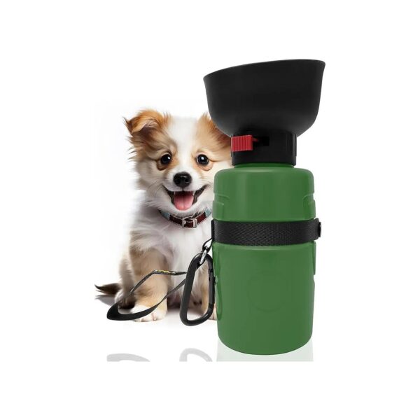 Folding Water Bowl Cup for Hiking and Travel with Doggy Hydration Essentials