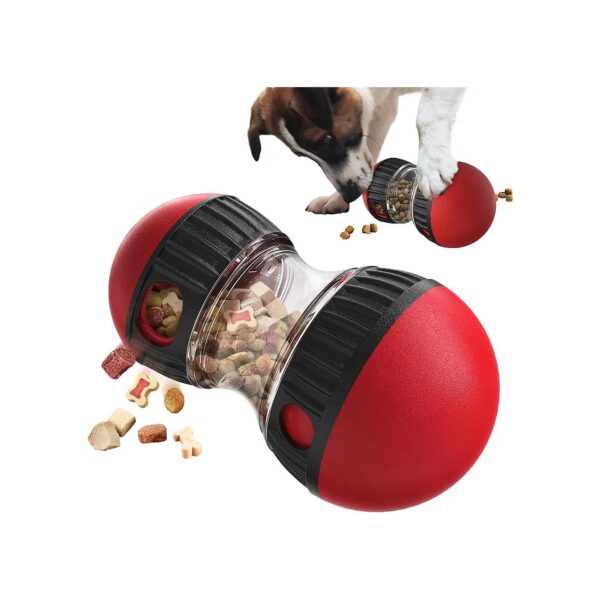 Food Dispensing Dog Ball Treat Toy for Small Dogs, Indestructible Design