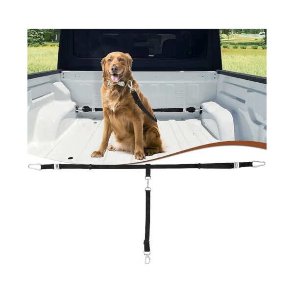 For Dogs Up to 150lbs - Heavy Duty Truck Bed Dog Leash System