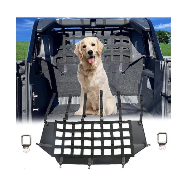 Ford Bronco Cargo Area Pet Barrier Net for Easy Installation