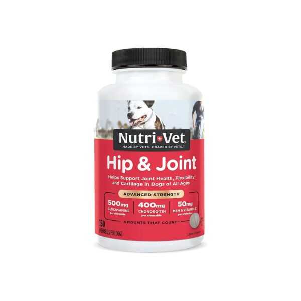 Formulated by Vets Advanced Strength Dog Joint Health Supplements