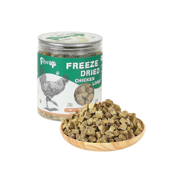 Freeze-Dried Chicken Liver Snacks for All Pets and All Life Stages