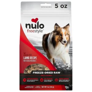 Freeze-Dried Raw, Grain-Free, and High-Protein Dog Food for Healthy Gut and Immune System