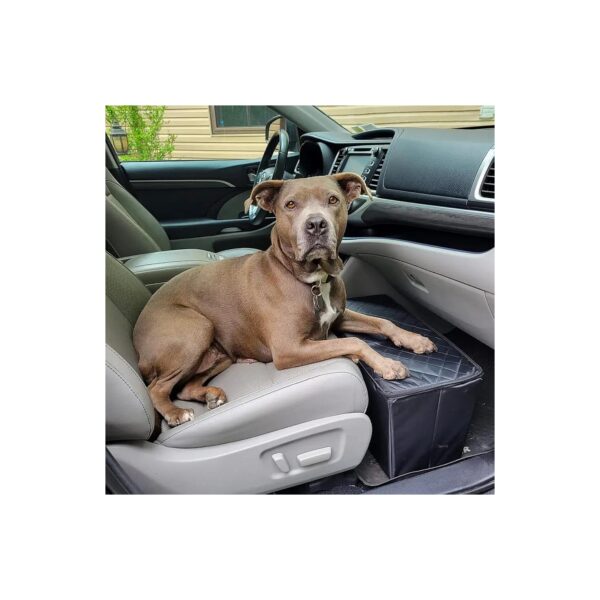 Front Seat Dog Extender and Car Storage for Large and Small Dogs