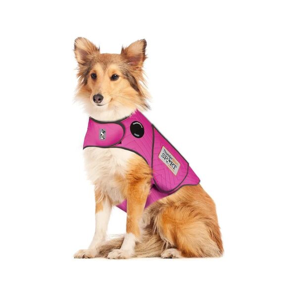 Fuchsia Dog Anxiety Jacket for Large Dogs with Separation Anxiety Issues