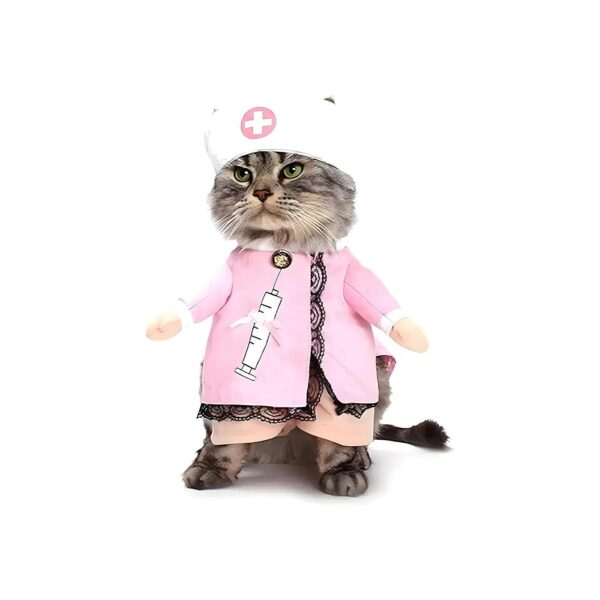 Fun Dog Nurse Outfit for Halloween and Christmas Day