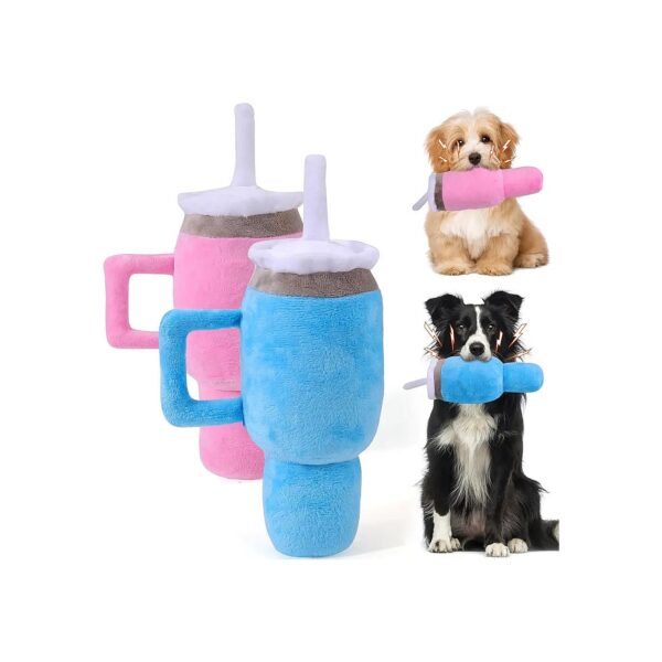 Fun Dog Toys for Small Medium Large Breed Dogs Interactive Plush Design