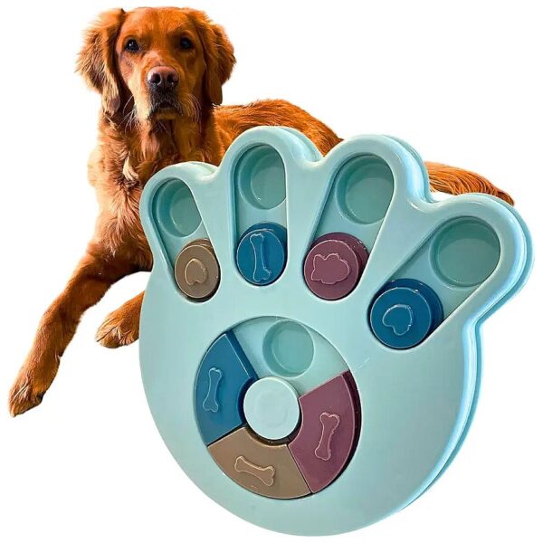 Fun and Healthy Dog Puzzle Toy for Small to Medium Breed Dogs with Slow Feeding