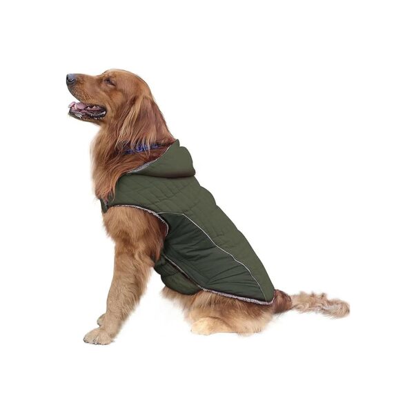 Functional Dog Winter Vest for Small Medium Large Dogs with Inner Fleece Material