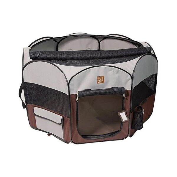 Functional and Portable Pet Playpen for Small Pets