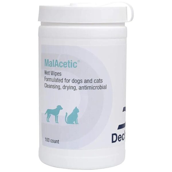 Fungal and Bacterial Infection Wet Wipes for Dogs and Cats Soothing Skincare Relief