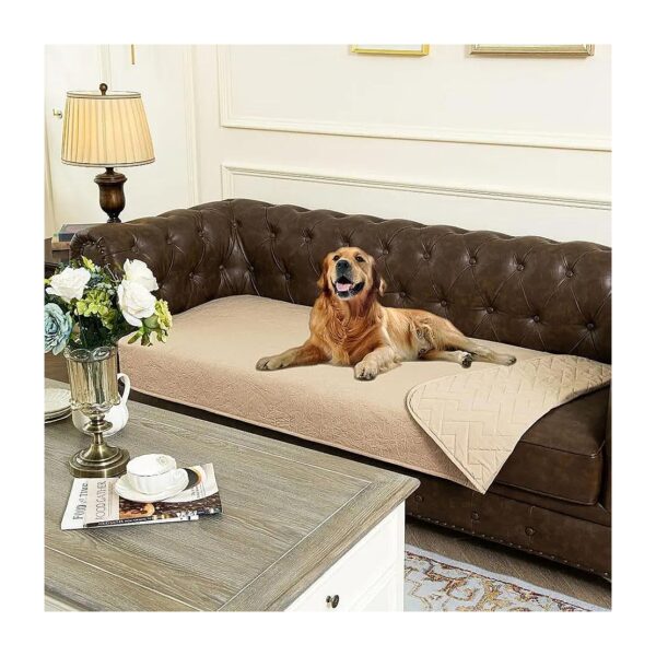 Furniture Protector Waterproof Soft Pet Bed Cover with Wrinkle Pattern for Small Breeds