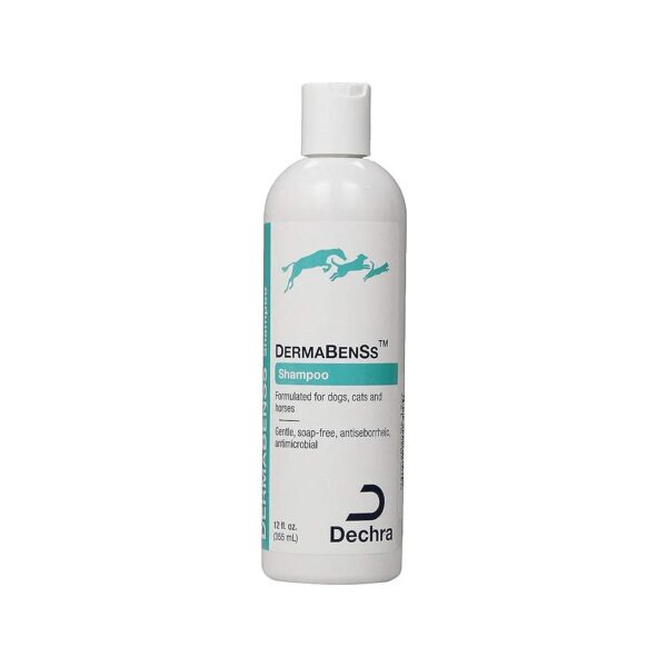 Gentle Antiseborrheic Shampoo for Dogs Cats and Horses with Ceramides