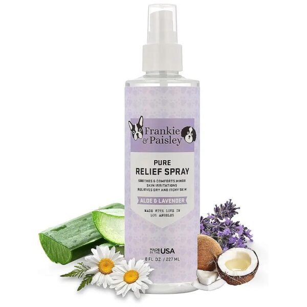 Gentle Lavender Anti-Itch Spray for Dogs and Puppies with Sensitive Skin