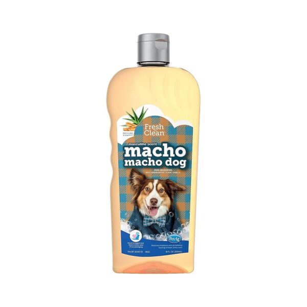 Gentle Macho Macho Dog Shampoo for Sensitive Skin and Coats