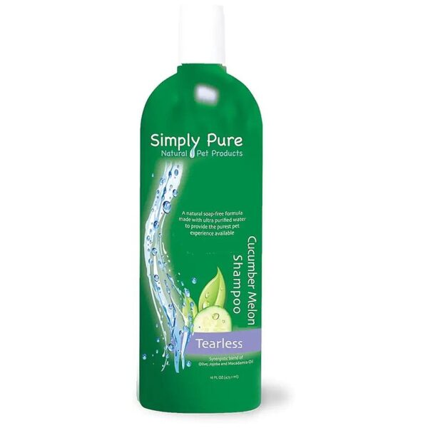 Gentle Pet Shampoo with No Artificial Fragrances or Dyes