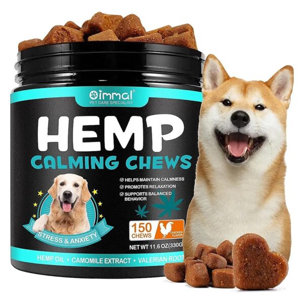 Gentle, Safe, and Effective Hemp Calming Chews for Dog Calming