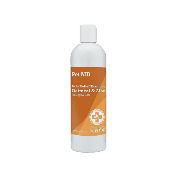 Gentle Shampoo for Pets with Skin Allergies and Itch Relief Treatment