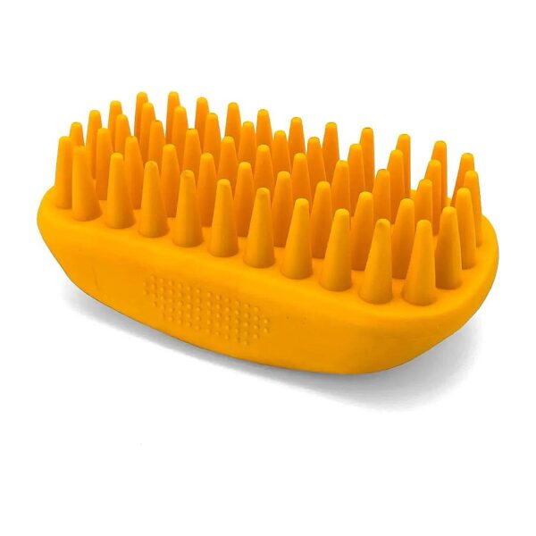 Gentle Silicone Brush for Removing Soap and Debris in Dogs and Cats