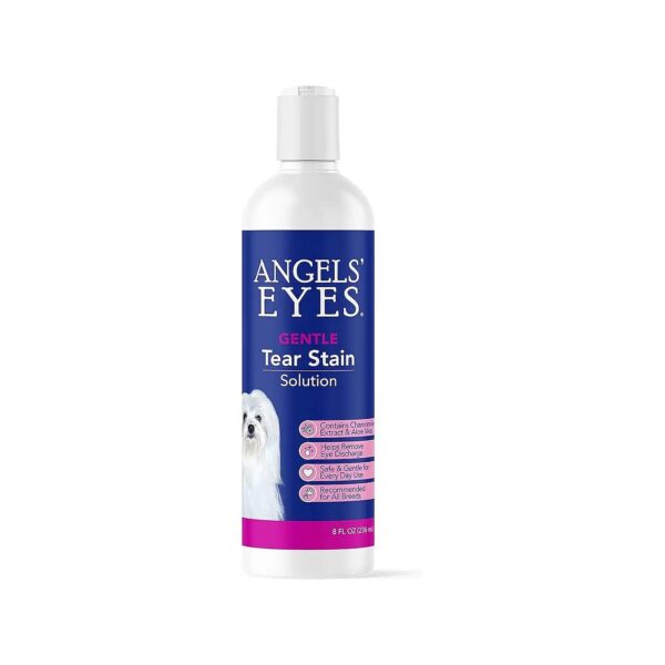 Gentle Tear Stain Support Solution for Dogs and Cats Eyes