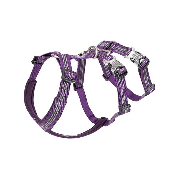 Gentle and Comfortable Dog Harness with Reflective Stripes and No-Pull Design