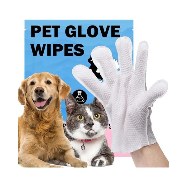 Gentle and Effective Pet Grooming Wipes for Cats and Dogs - No Rinse and No Fragrance