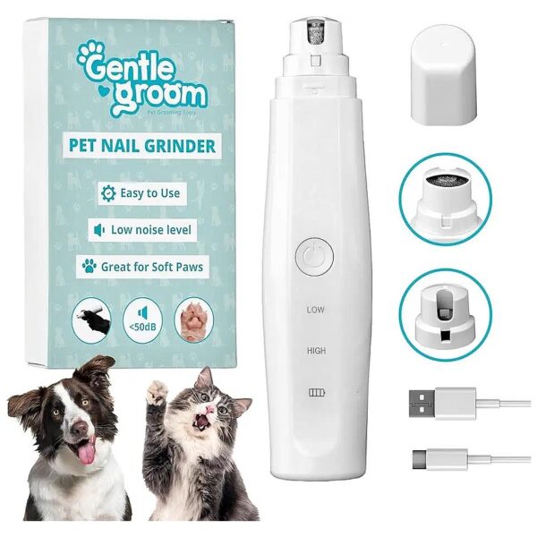 Gentle and Efficient Dog Nail Grinding and Trimming Kit for Cats and Dogs