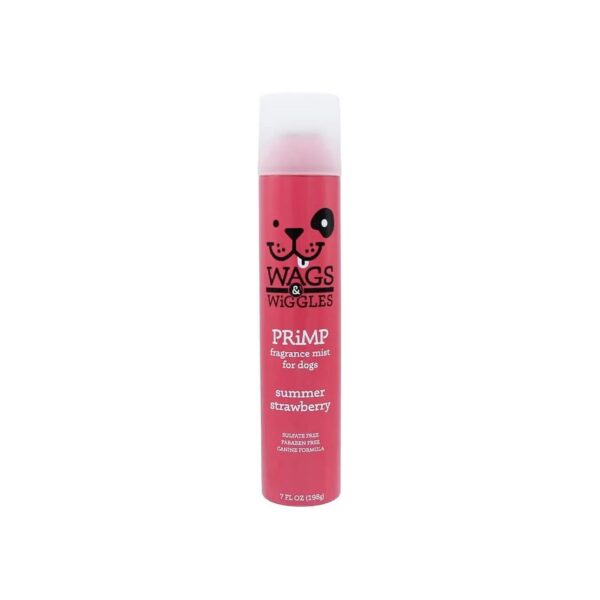 Gentle and Non-Irritating Dog Grooming Spray with Summer Strawberry Aroma