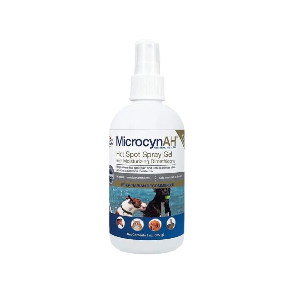 Gentle and Non-Irritating Spray Gel for Dog Skin Soothing