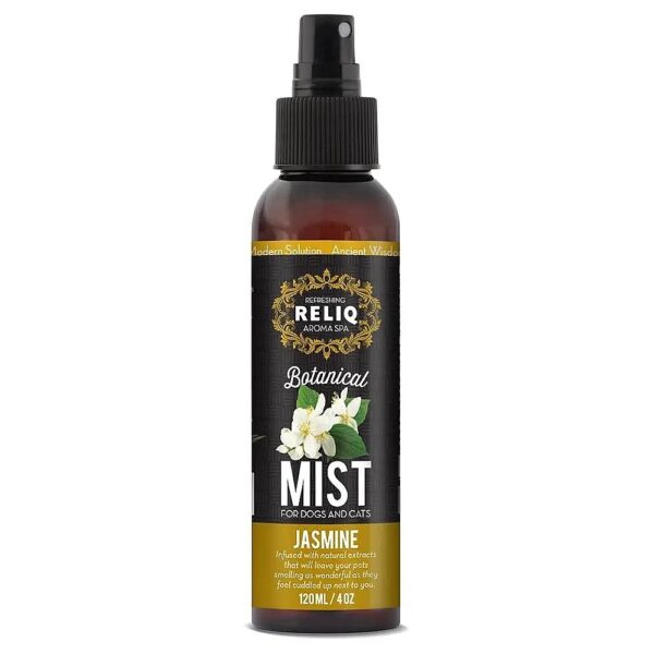 Gentle and Refreshing Pet Spray with Jasmine and Aloe Vera for Dogs and Cats