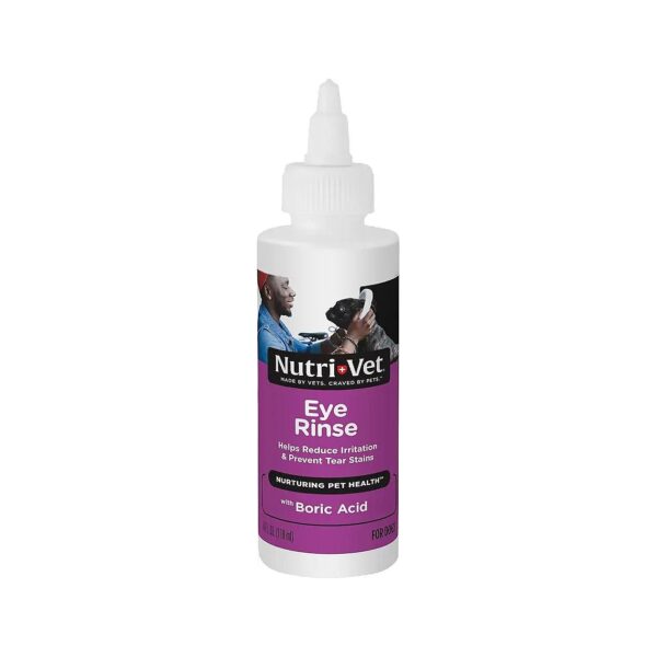 Gentle, pH Balanced Eye Rinse for Dogs, Treats Eye Irritation and Stains