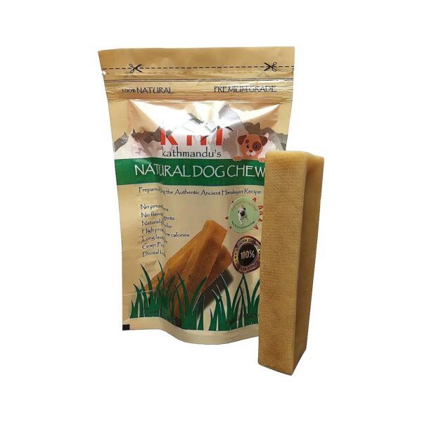 Genuine Himalayan Cheese Dog Chews for Improved Dental Health and Nutrition