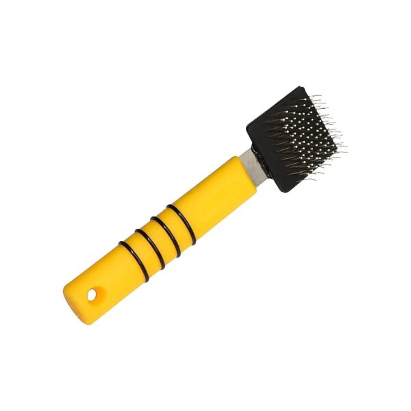 German Engineered Stainless Steel Slicker Brush for Comfortable Detangling